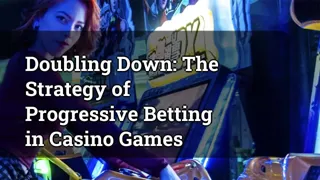 Doubling Down The Strategy Of Progressive Betting In Casino Games