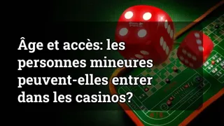 Age and Access: Can Underage Individuals Enter Casinos?