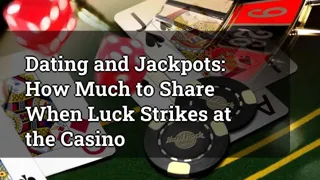 Dating and Jackpots: How Much to Share When Luck Strikes at the Casino