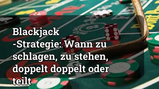 Blackjack Strategy When To Hit Stand Double Down Or Split