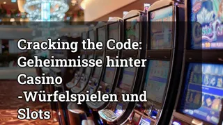 Cracking The Code Secrets Behind Casino Dice Games And Slots