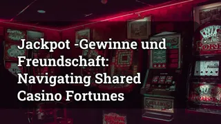 Jackpot Winnings and Friendship: Navigating Shared Casino Fortunes