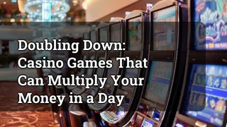 Doubling Down: Casino Games That Can Multiply Your Money in a Day
