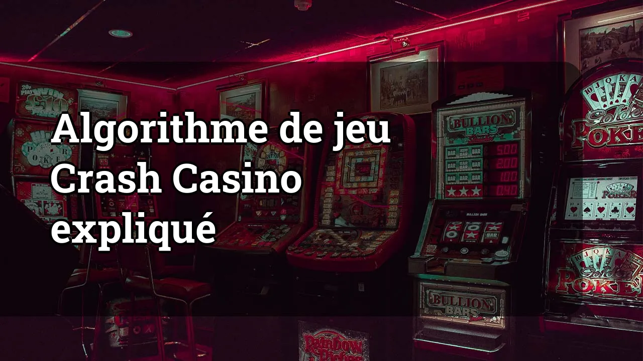 Algorithme de jeu Crash Casino expliqué
