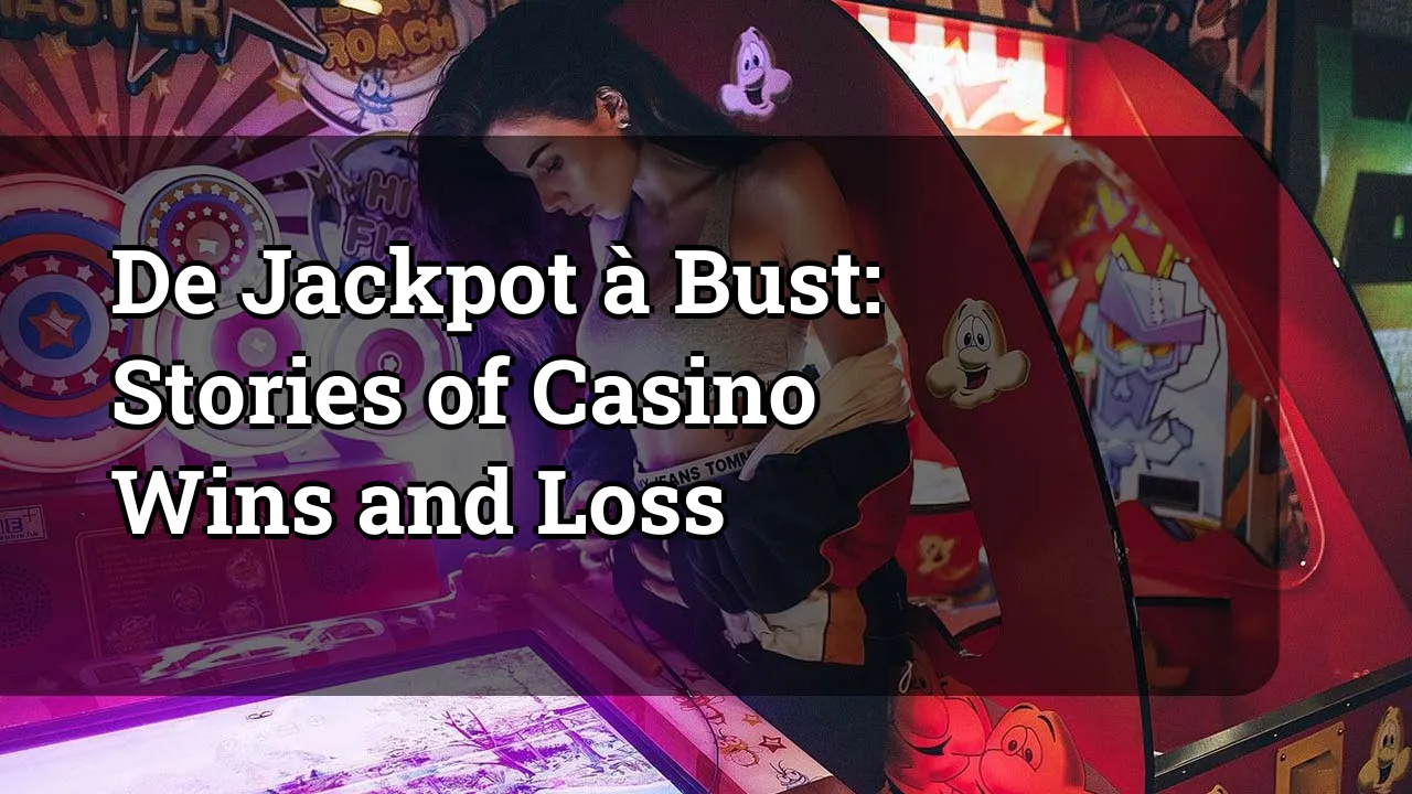 De Jackpot à Bust: Stories of Casino Wins and Loss
