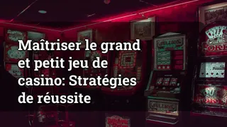 Mastering The Big And Small Casino Game Strategies For Success