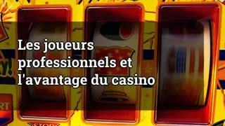 Professional Gamblers and the Casino Advantage