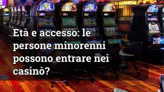 Age And Access Can Underage Individuals Enter Casinos