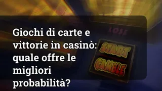 Card Games And Casino Wins Which One Offers The Best Odds