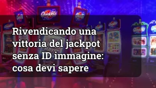 Claiming A Jackpot Win Without Picture Id What You Need To Know