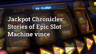 Jackpot Chronicles: Stories of Epic Slot Machine Wins