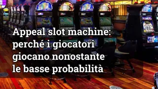 Slot Machine Appeal Why Players Gamble Despite Low Odds