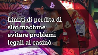 Slot Machine Loss Limits Avoiding Legal Trouble At The Casino