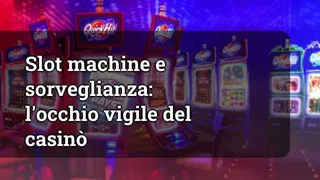 Slot Machines and Surveillance: The Casino Watchful Eye
