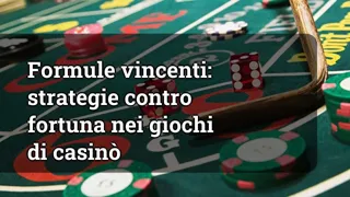 Winning Formulas: Strategies vs. Luck in Casino Games