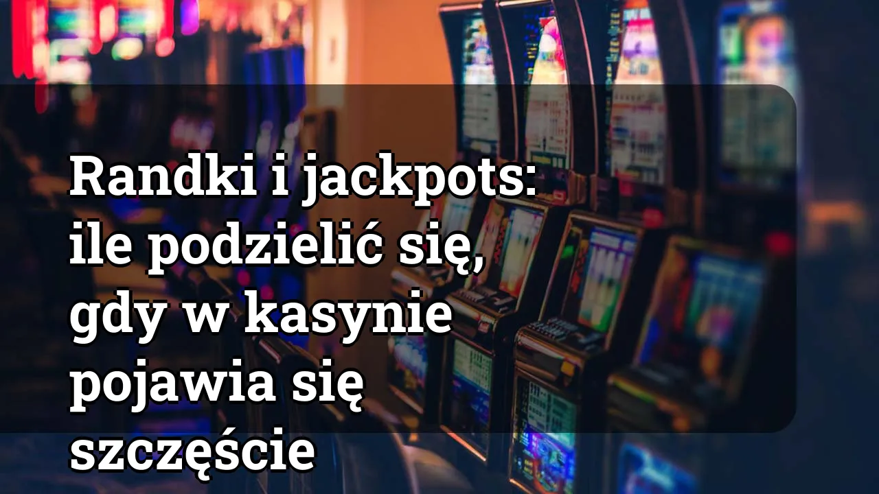 Randki i jackpots: ile podzielić się, gdy w kasynie pojawia się szczęście