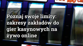 Know Your Limits: Betting Ranges for Live Casino Games Online