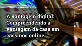 The Digital Advantage Understanding The House Edge In Online Casinos